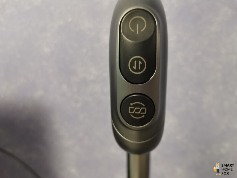 Кнопки управления Deerma VX900W